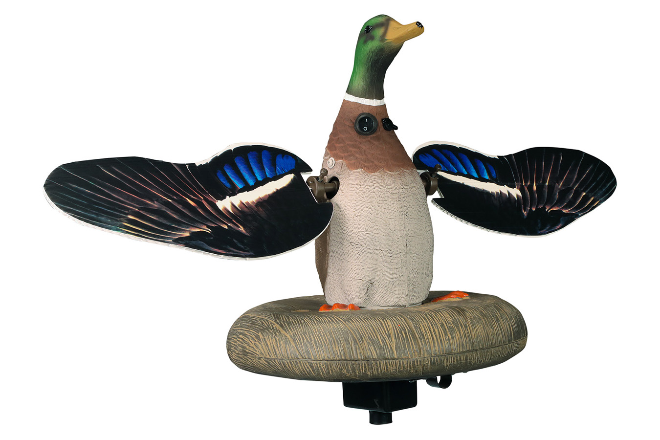 HIGDON XS Floating Flasher Mallard Drake Species Multi Color